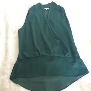 💚 Emerald Green Naked Zebra Top, size Medium